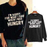 Pullover Tops,Morecome Women Ladies Letter Print Long Sleeve Sweatshirt Loose Blouse N49