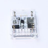 KKmoon Acrylic DIY Case Cover Shell for USB DC 5V Bluetooth 2.1 Audio Receiver Board Wireless Stereo Music Module... N4