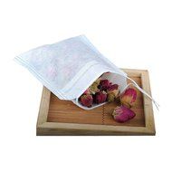 Funbase Cotton Drawstring Muslin Bag Reusable Bags for Spice Herbal Tea Leaf 100 Count Pack N3