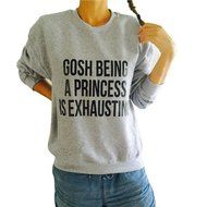 Pullover Tops,Morecome Women Ladies Letter Print Long Sleeve Sweatshirt Loose Blouse N50