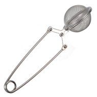 1 X Stainless Steel Spoon Tea Leaves Herb Mesh Ball Infuser Filter Squeeze Strainer