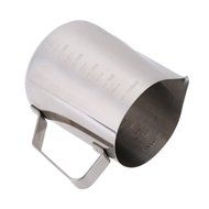 Anself Stainless Steel Milk Frother Pitcher Milk Foam Container Measuring Cups Coffe Appliance N6