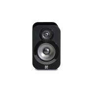 Q Acoustics 3010 Bookshelf Speaker Pair (Gloss Black) + QED Silver Anniversary XT Speaker Cable Pair 6.5 Feet... N3