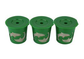 Gutens Reusable K-Cups 3 Count for Keurig K-Cup Brewer K75, K45, B60, B70, B130, K40, B40, K60, B145, B150, B140... N4