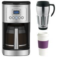 Cuisinart DCC-3200 Perfect Temp 14-Cup Programmable Coffeemaker, Stainless Steel w/ Copco Eco-First Acadia 16oz...