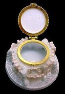 Jewish Wedding Cake Topper and Hinged Box