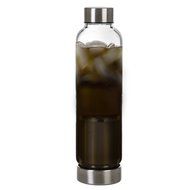 Primula Cold Brew Travel Bottle with Black Insulating Neoprene Sleeve &ndash; Borosilicate Glass and Stainless Steel... N4