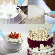 27-Piece Cake Decorating Tips Kits, OliveTech Professional Stainless Steel Icing Tip Set Tools Includes Reusable... N7