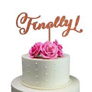 Sugar Yeti Made In USA Wedding Cake Topper Finally ! #7 Gold Mirror N13