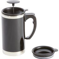 Wyndham House 21oz Stainless Steel Lined Double-wall Travel French Press Coffee/tea Mug- Wall Travel Mug - 2 Pack N3