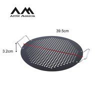 15-inch BBQ Pizza Pan, Arctic Monsoon, Non-stick Safety Coated Thick Gauge Cold Rolled Steel Material Grill Topper... N3