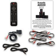 Acoustic Audio AA5103 Home Theater 5.1 Speaker System with Bluetooth and 2 Extension Cables N2