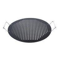15-inch BBQ Pizza Pan, Arctic Monsoon, Non-stick Safety Coated Thick Gauge Cold Rolled Steel Material Grill Topper... N4