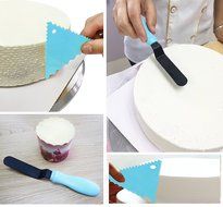 Joiedomi 51 Pieces Cake Icing and Decorating Kit Including 12 Stainless Steel Icing Tips, 25 Disposable Decorating... N6