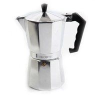 3-Piece, 6 Cup Excellent-Tasting, Stove Top Espresso Maker, Silver