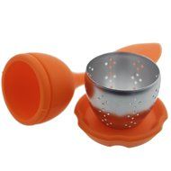 Gracallet&reg; 3 Pcs Silicone Tea Bones Skull Tea Infuser Filter Diffuser Loose Leaf Leaves Silicone Tea Strainer N4