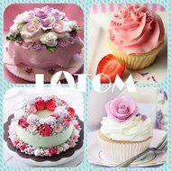 Latom Russian Icing Piping Tips Stainless Steel Large Size Pastry Cake Decoration Tips (10 Russian Piping Tips... N15