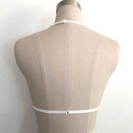 Bra Top ，Beautyvan Comfortable Women Hollow Translucent Sheer Lace Strap Lingerie Bra Tops (XL, White) N7