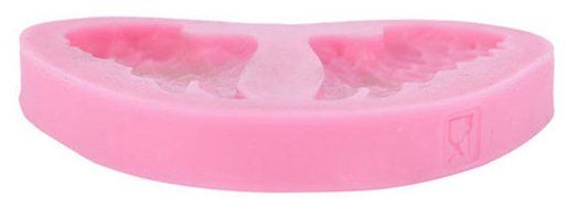 C-Pioneer Lovely Silicone Fairy Wings Baker Sugar Embossing Craft Mould Maker Pastry Tool N3