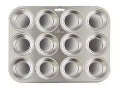 Fox Run 4868 Stainless Steel Muffin Pan Silver 1 N4