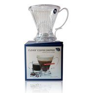 Clever Coffee Dripper by CoastLine | Plastic Coffee Dripper Large &ndash; 18 Ounces | Safe BPA Free Plastic | Reusable... N5