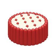 SpinningLeaf Quilted Round Sandwich Cookie Mold N2