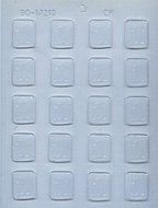 CK Products 1-1/4-Inch M-Initial Mint Chocolate Mold