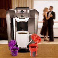Coffee Filter, Cozypony Premium Reusable K-Carafe and K-Cup Coffee Filters Pod Combo for Keurig 2.0, K200, K300... N3