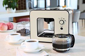 Haier Brew Automatic Coffee Makers 4 Cup with Grinder Espresso Machines N3
