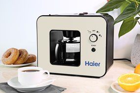Haier Brew Automatic Coffee Makers 4 Cup with Grinder Espresso Machines N4