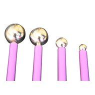 Sher FOUR-C Steel Ball Tools Cake Modeling Tools Cake Tools Color Purple,4/Set NO.65 N2
