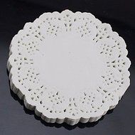 Sher 6.5" Lace Round 100Pcs Paper Doilies Cake Placemat Craft Coasters Wedding Party Christmas Table Decoration... N5