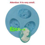 Silicone Sugar Sweet Mould DIY 3D Small Flower Mold H0010 N2