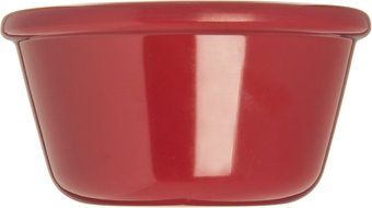 Carlisle S28558 Melamine Smooth Ramekin, 4 oz Capacity, 1.43" Height, Roma Red (Case of 48) N4