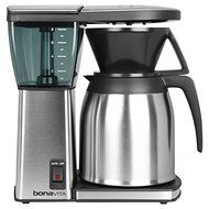 Durable, Stainless Steel Coffee Brewer, 8 Cups, Carafe Included, Adjustable Brew Strength, 1400 Watts N2