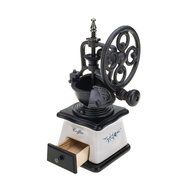 ASAPS Vintage Coffee Grinder (Black+White) N7