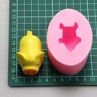 Sher Pig Chocolate Silicone Molds,Cake Molds,Soap Molds,Decoration Tools Bakeware N4