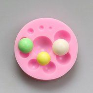 Y&amp;XL&amp;H Balls Chocolate Silicone Molds,Cake Molds,Soap Molds,Decoration Tools Bakeware N4