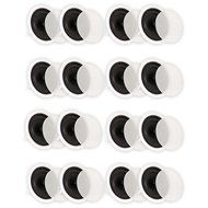 Theater Solutions TS80C In Ceiling 8" Speakers Surround Sound Home Theater 8 Pair Pack