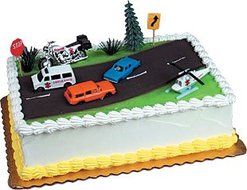 Cake Decorating Kit CupCake Decorating Kit (Soccer Team(7 Players 2 Goals)) N9