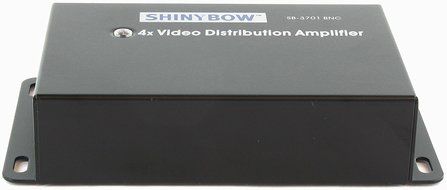 ShinybowUSA 1x4 -1:4-4 Way Composite BNC Video Distribution Amplifier Splitter N2