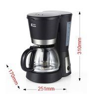 Royal- MD-213C American Style Fully Automatic Drip Coffee Machine Anti-dry Thermal Insulation Coffee Pot 1.2L N6