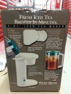 NEW West Bend 2 Qt ICE TEA Maker