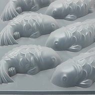 Bluelover Cute 3D Koi Fish Cake Chocolate Molds Pan Jelly Handmade Sugar Craft Mold Mould N3
