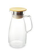 FORLIFE Mist Glass Ice Tea Jug , 34-Ounce, Turquoise N5