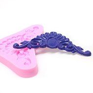 Anyana Fondant Silicone Mould Sugarcraft Decorative Embossed Scroll Crown Cake Decorating Tools Wilton Cooking... N4