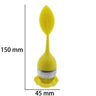 Gracallet&reg; 3 Pcs Silicone Tea Bones Skull Tea Infuser Filter Diffuser Loose Leaf Leaves Silicone Tea Strainer N9
