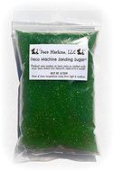 GREEN Sanding Sugar Sprinkles Crystals Decorations Edible 8 ounces oz half pound weight N2