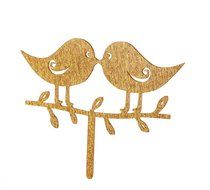 BonNoces Gold Love Birds Sweet love Wedding Cake Toppers Acrylic Cake Topper Cake Decorating supplies party decoration... N10