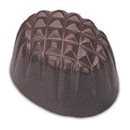 JB Prince Pineapple Design Chocolate Mold - 24 Forms
